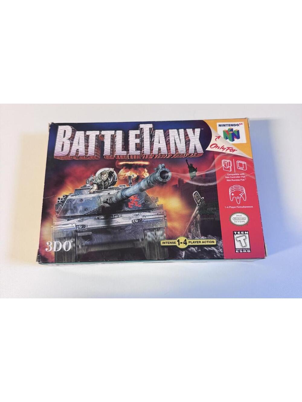 BattleTanx Nintendo 64 Video Game CIB Complete Tested